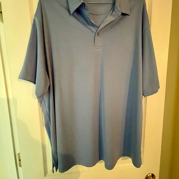 Men's Blue Polo Shirt - Picture 1 of 4
